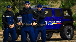 A CAZUT DE PE VARFUL MUNTELUI CU TOT CU MASINA - GTA 5 JANDARMERIA MONTANĂ - LSPDFR