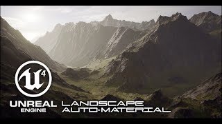 Tutorial: UE4 Auto Landscape Master Material - Setup - Part 2