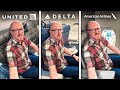 First Class on 3 AIRLINES in 1 Day: Which is America's Best Airline?