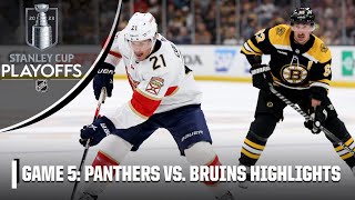 Florida Panthers vs. Boston Bruins: First Round, Gm 5 | Full Game Highlights