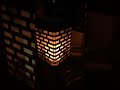 USB Rechargeable 99 LED Solar Flame Lantern Waterproof Landscape Flickering Flame Solar Lights