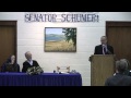 US Senator Schumer visits the Bruderhof