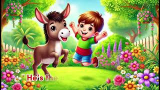 Children songs | My friend donkey | Fun Animal Song for Kids 🫏❤️🌼