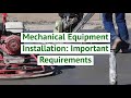 Mechanical Equipment Services | Industrial Equipment Installation, Setting