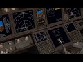 X-Plane Zibo Cold and Dark. FMC Setup.