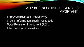 Business Intelligence