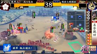 【戦国大戦】明智光秀、乱世を翔る　49翔目　vs　宴ギン千代入り4枚今張良　【征13国】