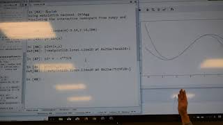 Python pylab demonstration of Taylor series