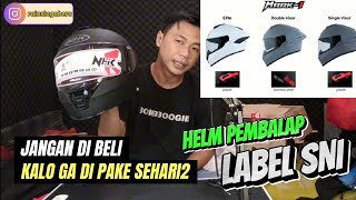 UNBOXING HELM NHK MARK 1 SERIES. ADEM BENEEERRRR... 🥶