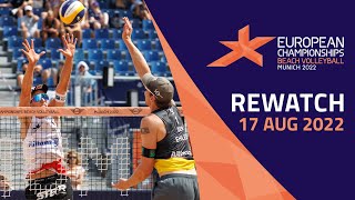 Beach Volleyball - Center Court 🏐 | DAY 7 | Full Replay | European Championships Munich 2022