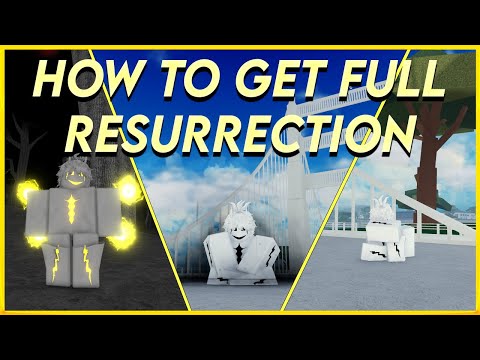 BEST WAY TO GET FULL RESURRECTION in depth guide [Type Soul]