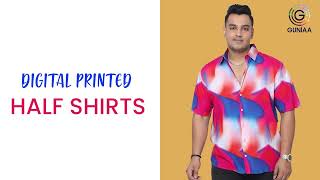 Stylish Comfortable Digital Printed Half Shirt