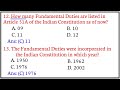 indian constitution part 1 200 most important mcqs question no. 01 20 horizon classes