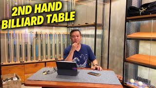 ADVICE ko sa mga BIBILI ng 2nd Hand Billiard Table | Negosyong Bilyaran