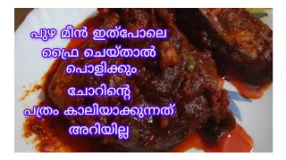 പുഴ മീൻ ഇത്പോലെ ഒന്ന് ഉണ്ടാകണം എന്റമ്മോ എന്താ രുചി #അടിപൊളി ടേസ്റ്റിൽ മീൻ വരുത്തദ്(ഡേ ഇൻ മൈ ലൈഫ് )