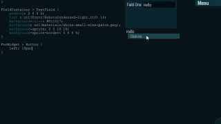 Deadcode programming editor - widget and css