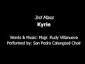 3rd Mass - Kyrie - R. Villanueva