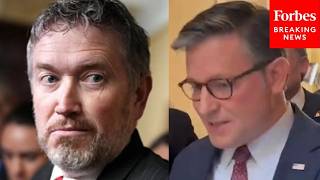 WATCH: Speaker Johnson Publicly Responds To Thomas Massie's Primary Loss