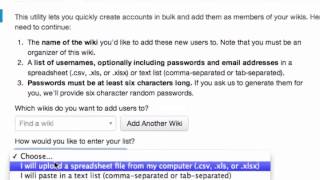 Wikispaces Campus: Adding Users