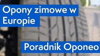 Opony zimowe w Europie ● Poradnik Oponeo™