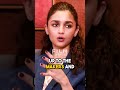 Alia Bhatt Spills the Tea on How She Completely Surrenders to Every Role!😱 #shorts