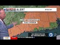 Technical Discussion: A First Alert for heat and humidity today and tomorrow