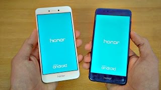 Huawei Honor 8 Lite vs Honor 8 - Speed Test! (4K)