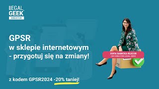 GPSR - nowe przepisy dla sklepów internetowych.