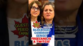 FREELAND SUCKS THE LIFE OUT of you! KELLY BLOCK her OUT!