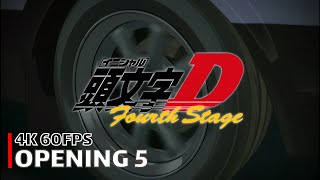 Initial D - Opening 5 [4K 60FPS | CC]
