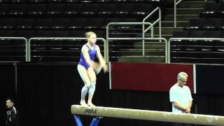 Rebecca Bross - Balance Beam - 2012 U.S. Olympic Trials Podium Training