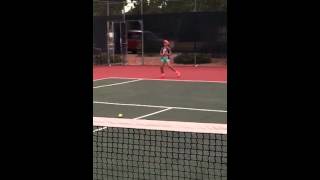 Aida crossover forehands