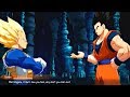 Dragon Ball FighterZ - Vegeta Roasts Gohan About His Poor Training