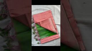 1699 mangalagiri handloom patt by cotton saree contact pallu with blouse