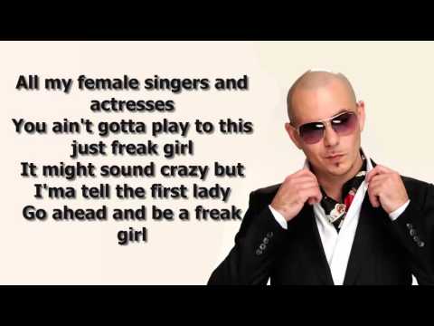 Pitbull - FREE.K (Lyrics) - YouTube