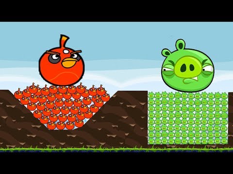 Angry Birds – ¡9999 PIGGIES DENTRO DEL HUEVO DE ORO FUERON SORPRENDIDOS POR 9999 THUNDER BIRDS!