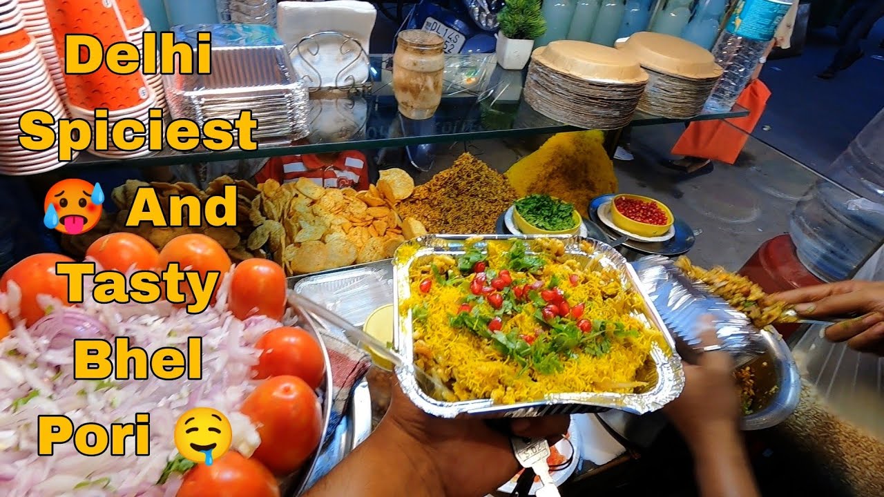 Mumbai Style Bhel Puri In Delhi | Chatpati & Spicy 🥵 Bhel Puri At Deep ...