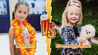 Everleigh Rose VS Bonnie (RubyandBonnie) Transformation 👑 New Stars From Baby To 2023