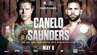 Canelo VS Billy Joe Saunders pactada para el 8 de Mayo