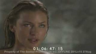 Cara \u0026 Triana bath scene-Legend of the Seeker: Nov. 7-8