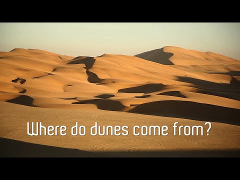What is shifting sand dunes?