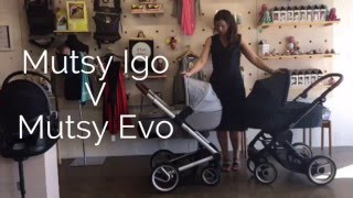 Mutsy Igo V Mutsy Evo Stroller Comparison