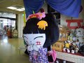 やちにゃん　四番町スクエアをお散歩する（ゆるキャラ神社でご参拝？）