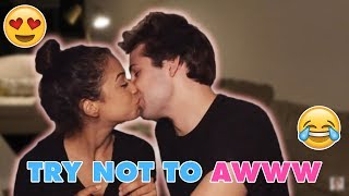 TRY NOT TO AWW!! LIZA KOSHY AND DAVID DOBRIK CUTE MOMENTS [PART 1]