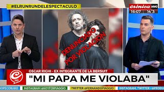 La hija de Oscar Righi lo denunció por abuso sexual