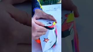 UNBOXING WINTER UCL BALL ASMR #shorts #asmr #unboxing