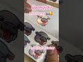 สติ๊กเกอร์โฮโลแกรมรูปน้องหมูเด้ง 🦛❤️ hologram sticker moodeng hippo