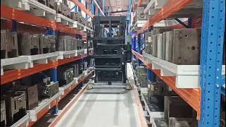 three-way stacker forklift AGV