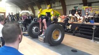 Mike 280 kg deadlift (texas bar)