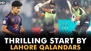 Thrilling Start By Qalandars | Lahore Qalandars vs Quetta Gladiators | Match 20 | HBL PSL 7 | ML2G
